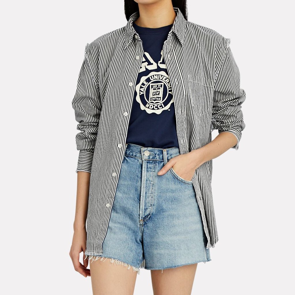 Denimist Striped Button-Down Shirt